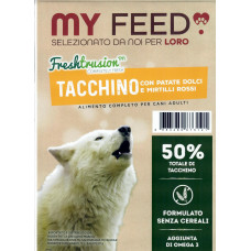 My Feed Tacchino con patate dolci e mirtilli rossi 2kg